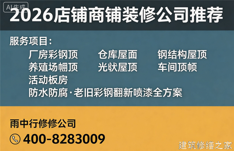 宿州2026/9砀山县彩钢瓦屋面防水必坑指南